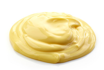 Image showing mayonnaise on a white background