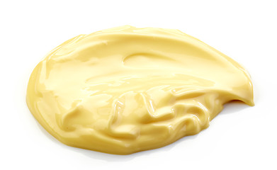 Image showing mayonnaise on a white background