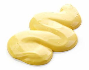 Image showing mayonnaise on a white background