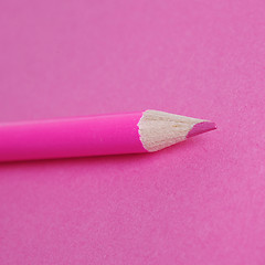 Image showing Pink Pencil