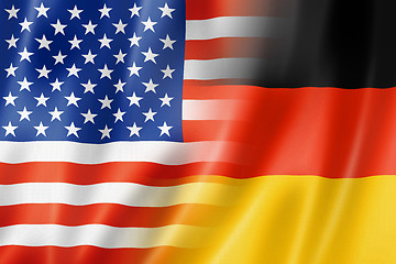 Image showing USA and Germany flag