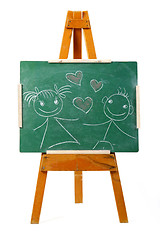 Image showing valentines day sketch