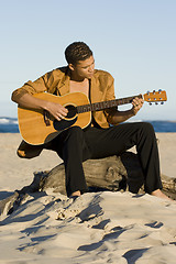 Image showing Guitarist