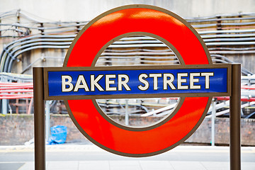 Image showing signal street in london england  