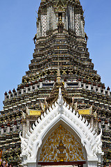 Image showing asia  thailand  in  bangkok s  cross colors  roof   colors      