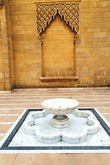 Image showing fountain in     mousque palace