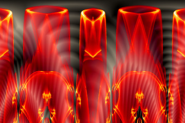 Image showing Abstract 3d background