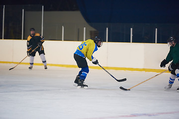 Image showing ice hockey sport players