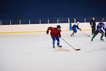 Image showing ice hockey sport players