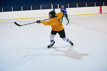 Image showing ice hockey sport players