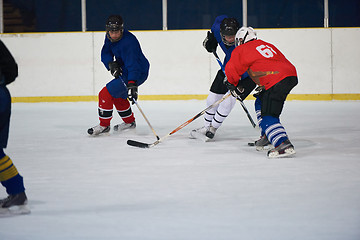 Image showing ice hockey sport players