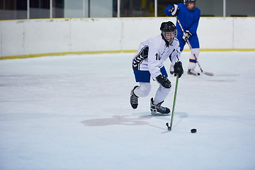 Image showing ice hockey sport players