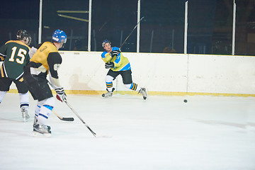 Image showing ice hockey sport players