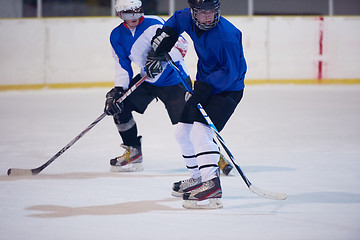 Image showing ice hockey sport players