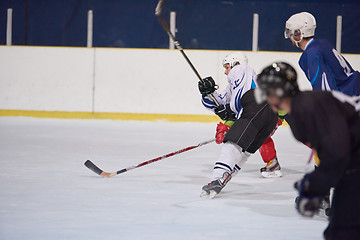 Image showing ice hockey sport players