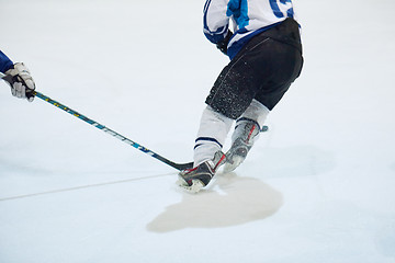 Image showing ice hockey player in action