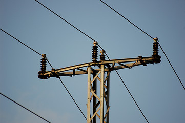 Image showing High Voltage