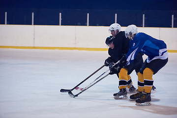 Image showing ice hockey sport players