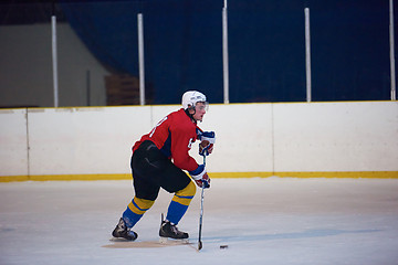 Image showing ice hockey sport players