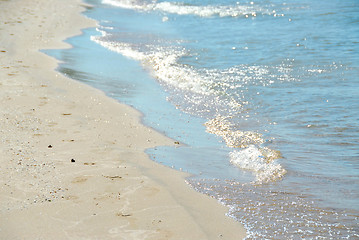 Image showing Beach wave