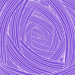 Image showing Abstract Purple Wave Background