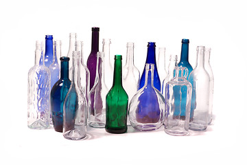 Image showing glass bottles