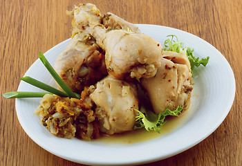 Image showing Roasted Chicken Legs 