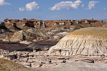 Image showing Bisti Badlands, New Mexico, USA