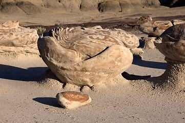 Image showing Bisti Badlands, New Mexico, USA