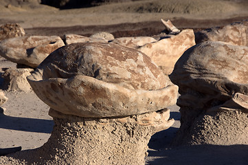 Image showing Bisti Badlands, New Mexico, USA