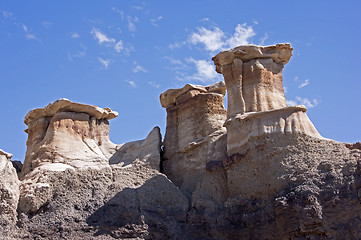 Image showing Bisti Badlands, New Mexico, USA