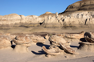 Image showing Bisti Badlands, New Mexico, USA