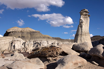 Image showing Bisti Badlands, New Mexico, USA