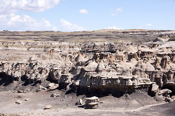 Image showing Bisti Badlands, New Mexico, USA