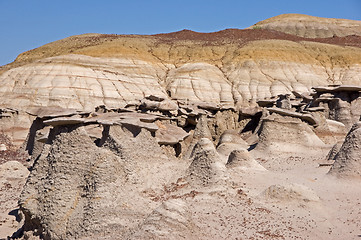 Image showing Bisti Badlands, New Mexico, USA