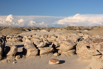 Image showing Bisti Badlands, New Mexico, USA