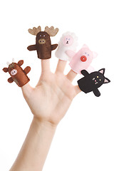 Image showing Finger puppets