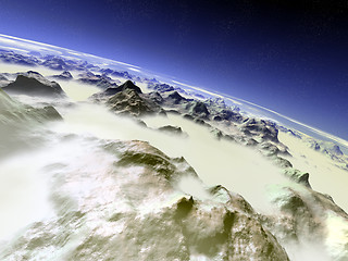 Image showing 7000m