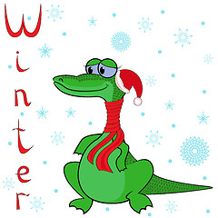 Image showing Why Crocodile is so cold in winter?