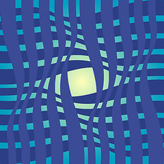 Image showing Simple abstract bluish patterns