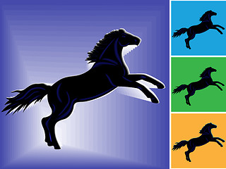 Image showing Horse a symbol of 2014