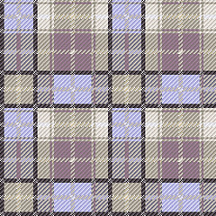 Image showing Seamless checkered gray and blue pattern