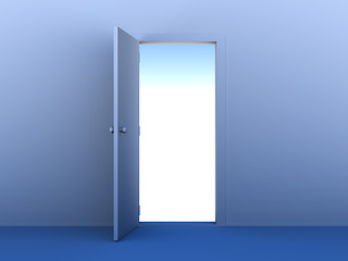 Image showing Open Door