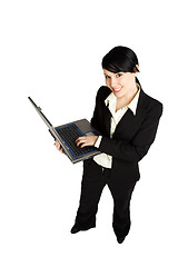 Image showing Working businesswoman