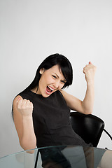 Image showing Happy businesswoman