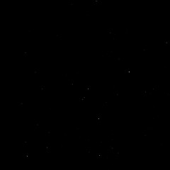 Image showing Black and white Stars in the sky