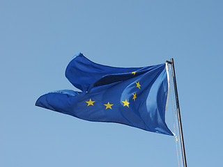 Image showing EU flag