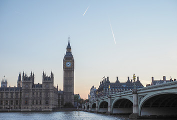 Image showing Houses of Parliament in London