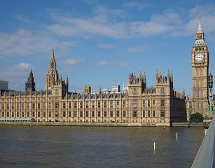 Image showing Houses of Parliament in London