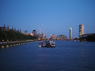 Image showing River Thames in London